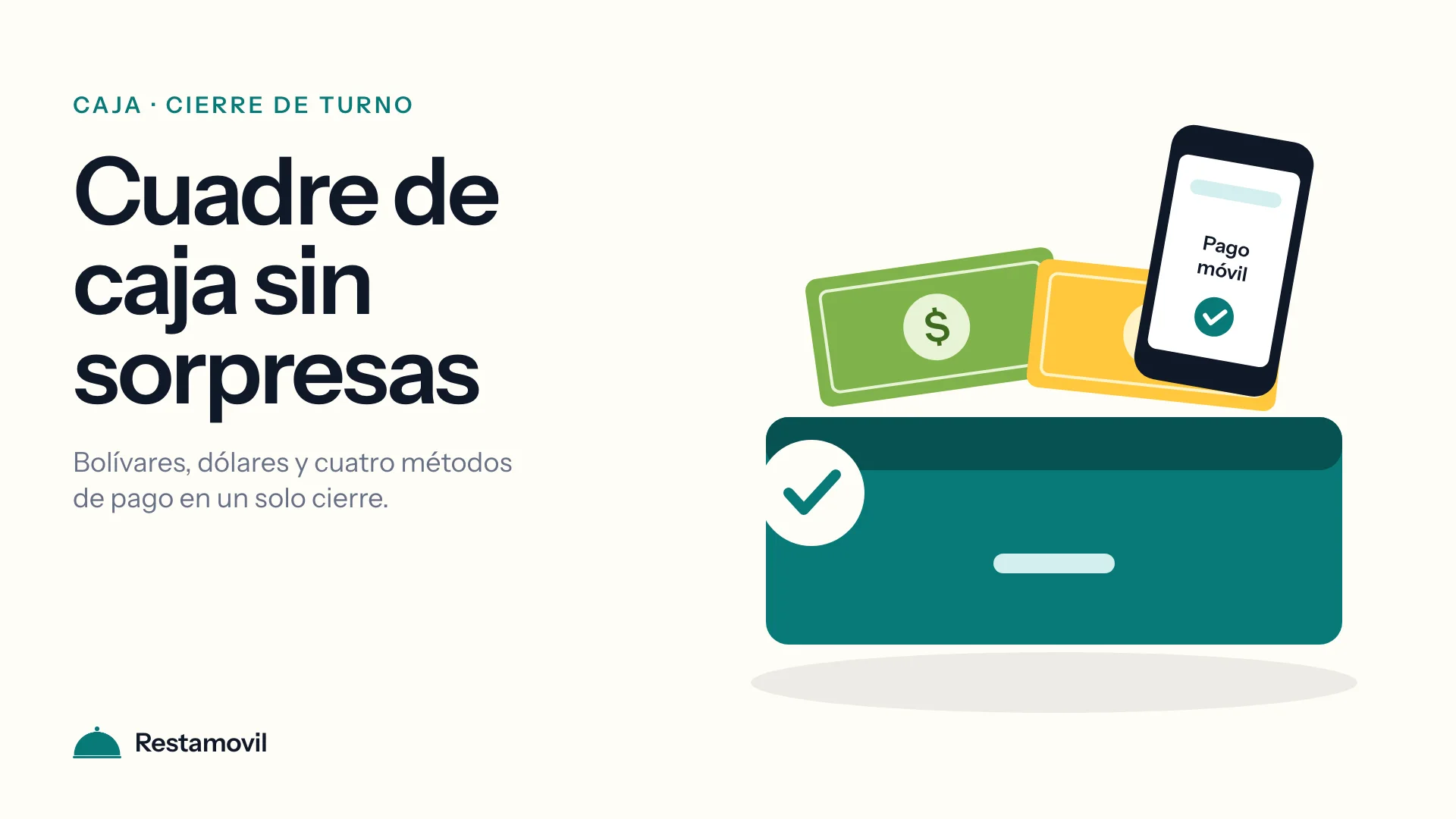 Cómo cuadrar la caja de un restaurante en bolívares y dólares sin diferencias